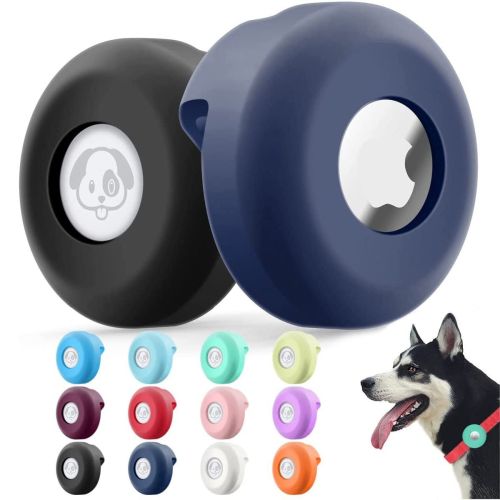 2pcs Silicone Airtag Case For Apple Cat Dog Collar Clip Cover Pet Anti-loss Locator Tracker Protective Sleeve Airtags Accessories 2pcs Silicone Airtag Case For Apple Cat Dog Collar Clip Cover Pet Anti-loss Locator Tracker Protective Sleeve Airtags Accessories